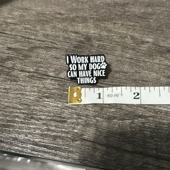 Work Hard So Dog Can Have Nice Things Pin - Picture 2 of 3
